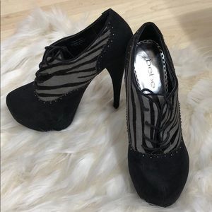 Brand new BEBE booties size 8